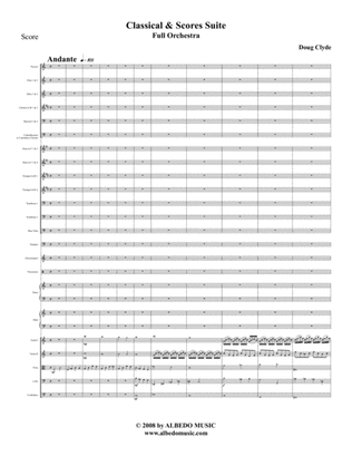Book cover for Classical & Scores Suite (Full Orchestra)