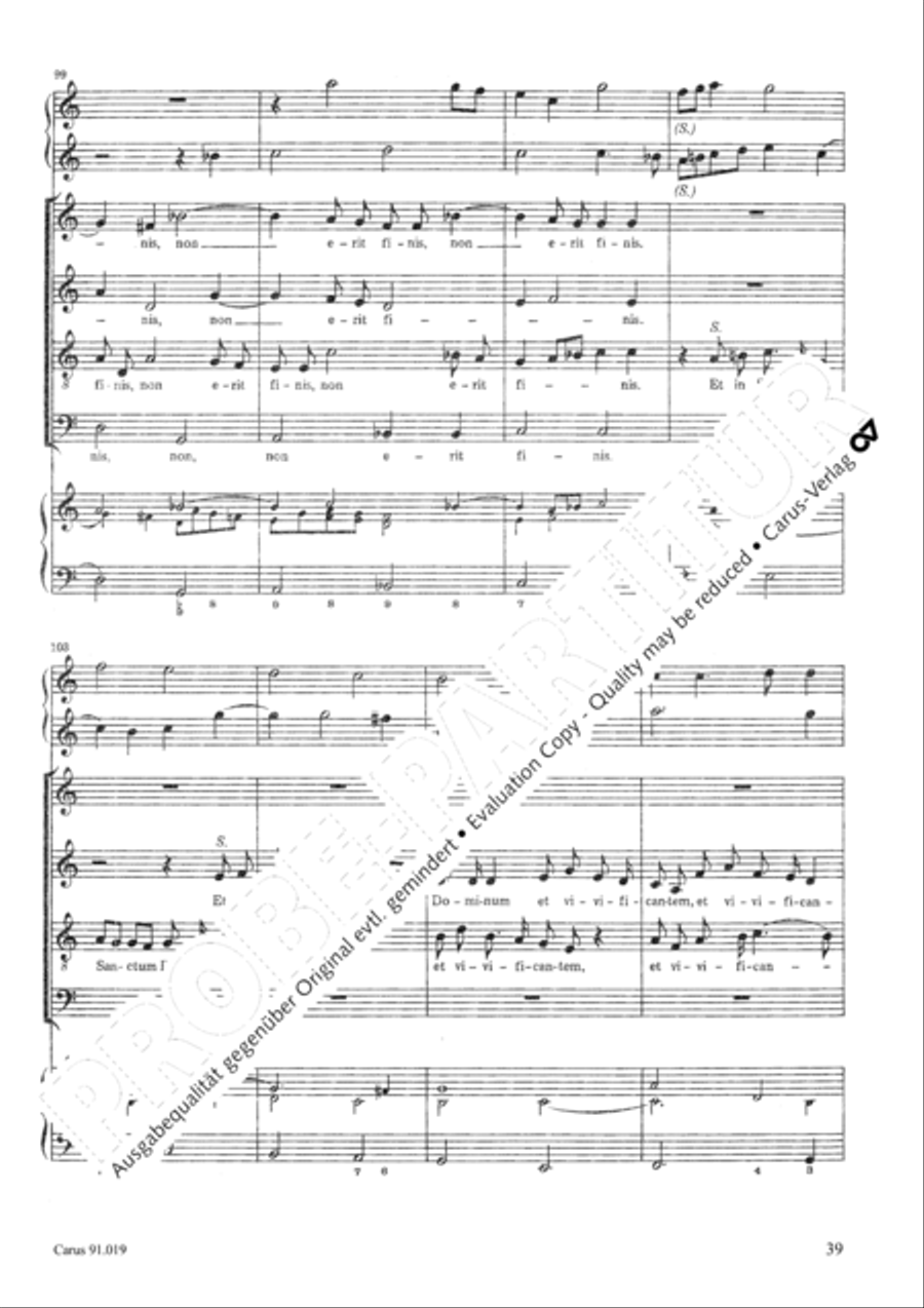Non sine quare 4-Part scores gallery preview page 42