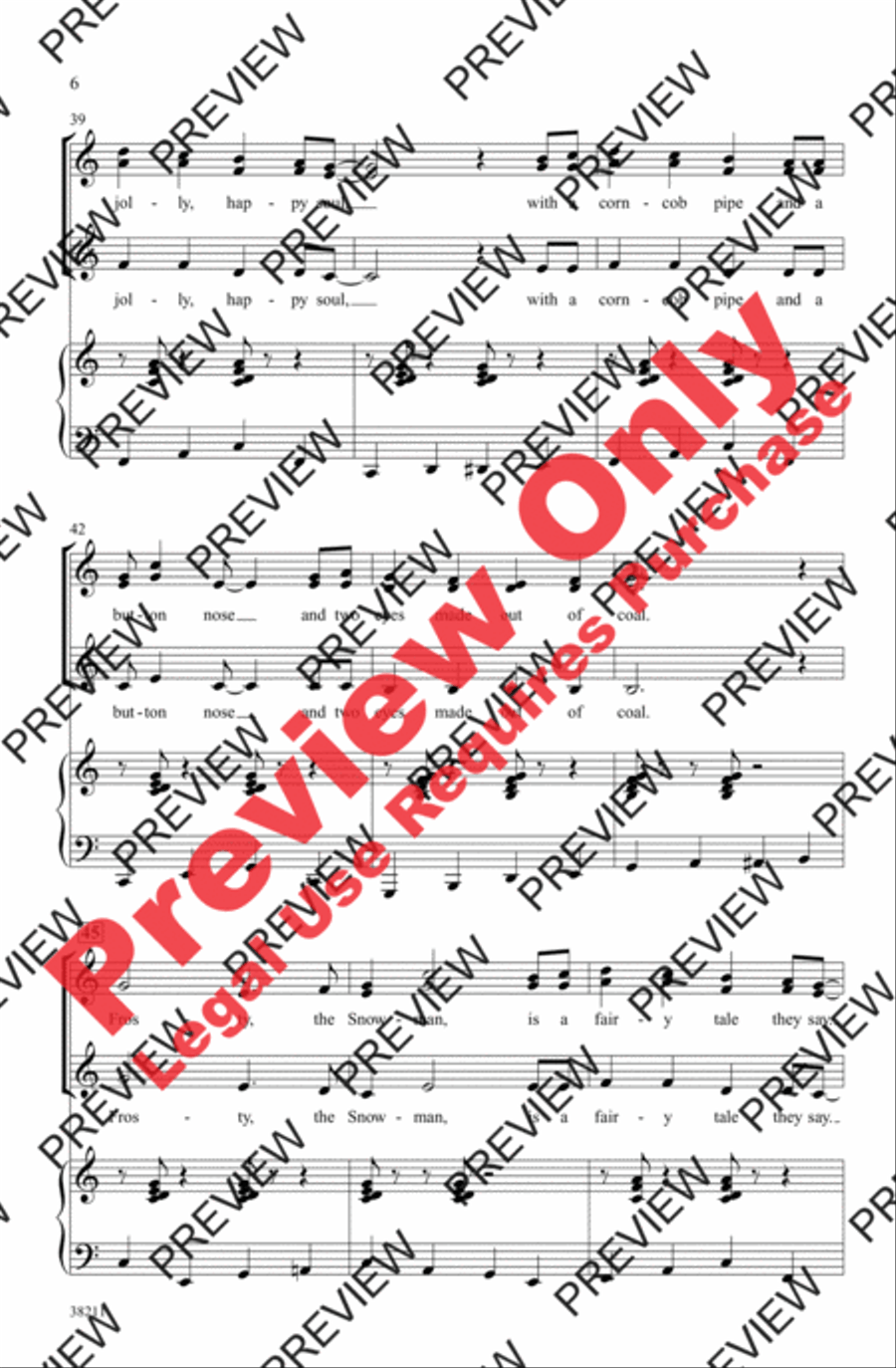 A Winter Blast! A Winter Blast! Women's Choir scores gallery preview page 6
