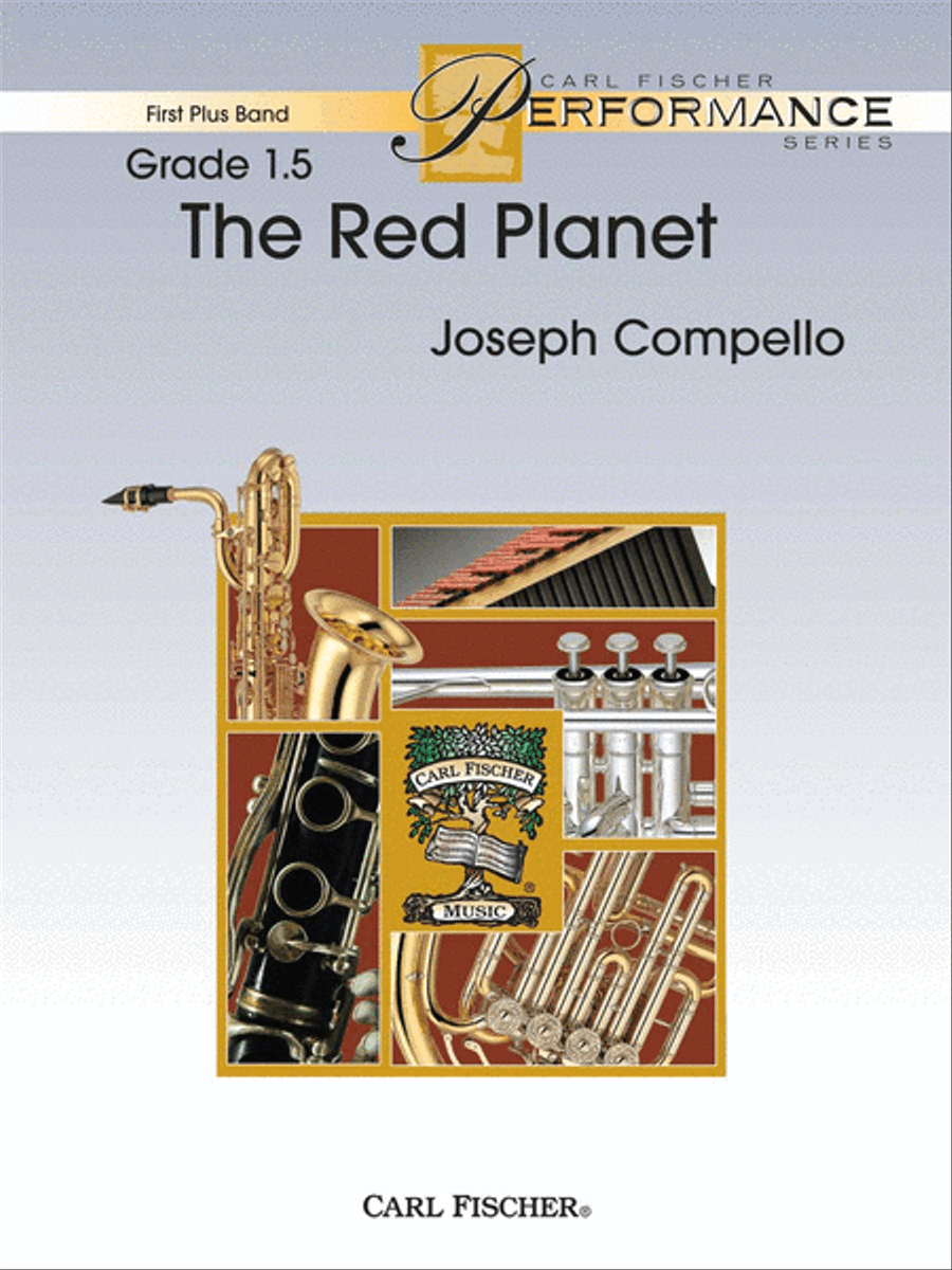The Red Planet Concert Band scores gallery preview page 1