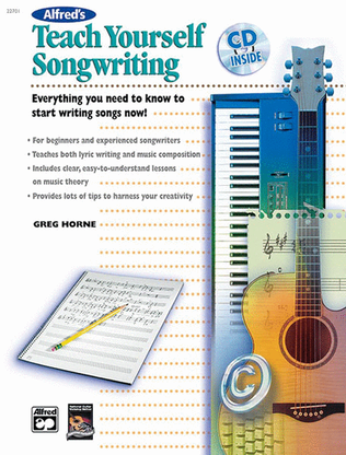 Book cover for Alfred's Teach Yourself Songwriting
