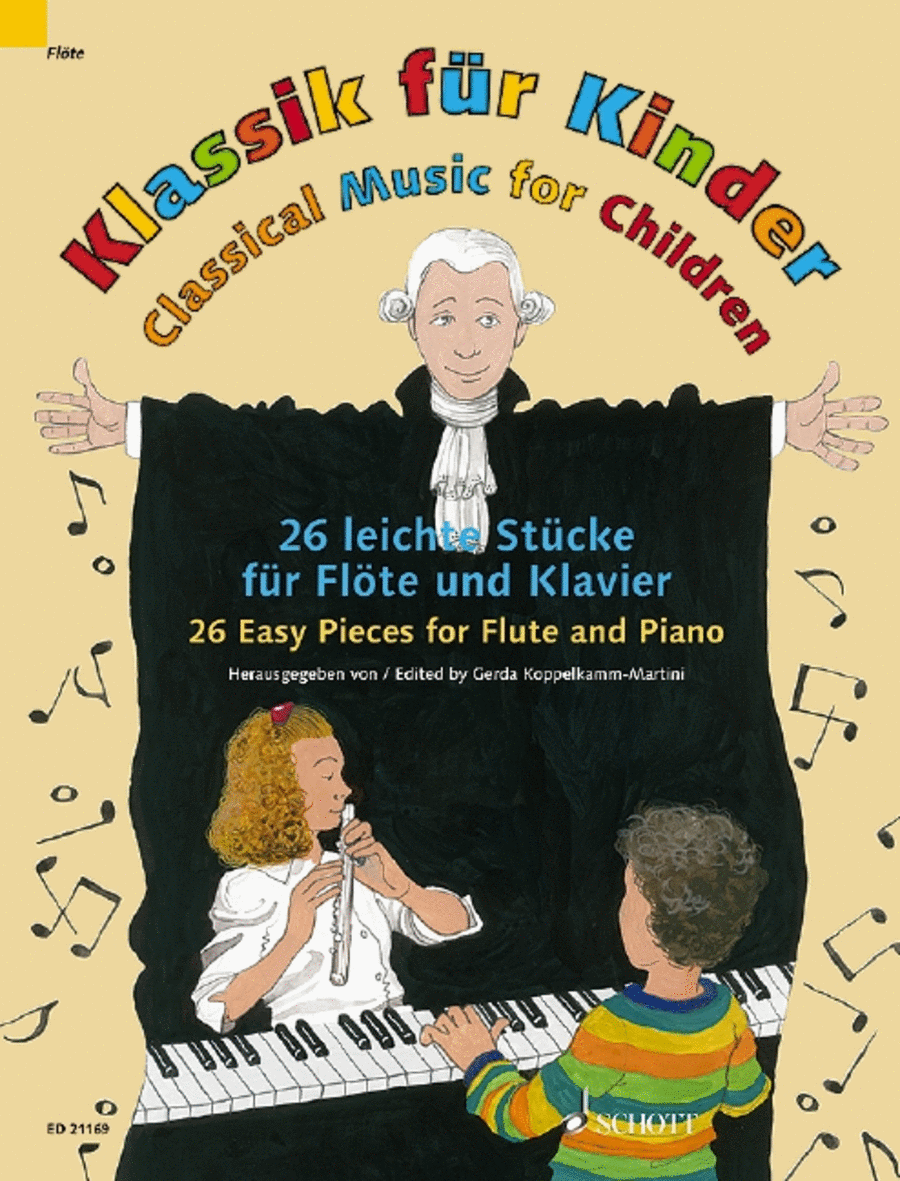 Classical Music for Children Flute Solo scores gallery preview page 1
