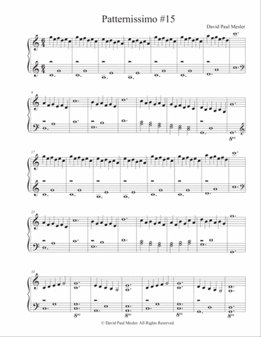 Patternissimo #15 Piano Method scores gallery preview page 2