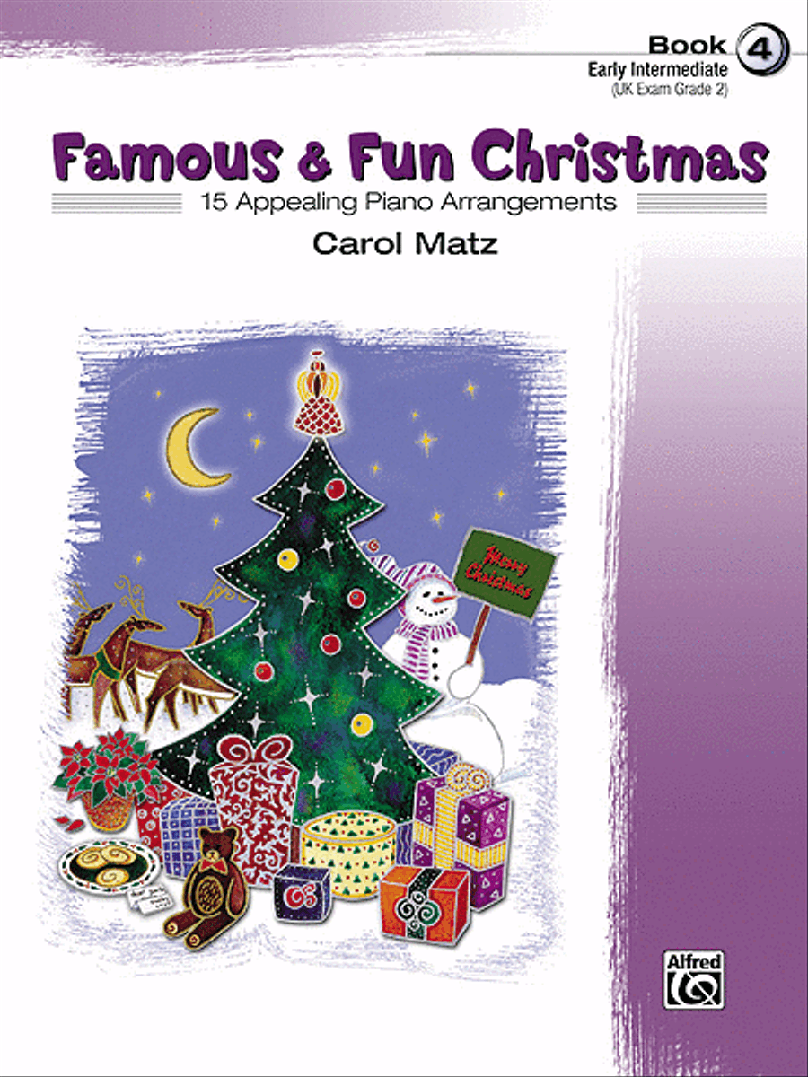 Famous & Fun Christmas, Book 4 Piano Method scores gallery preview page 1