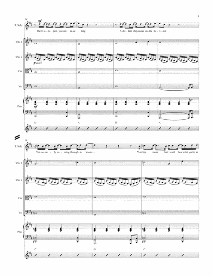 Comfortably Numb Comfortably Numb Voice scores gallery preview page 3