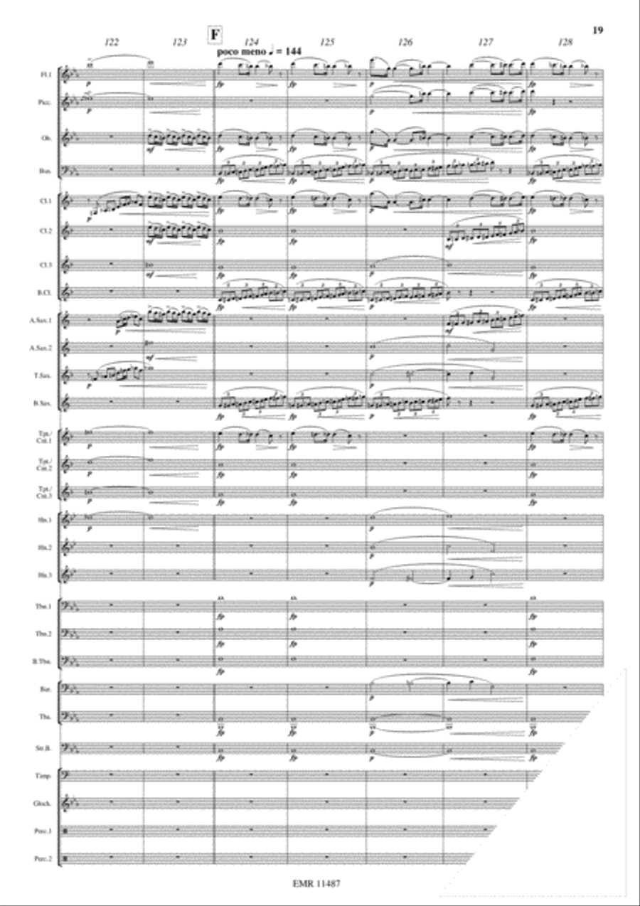 Tannhauser Overture Concert Band scores gallery preview page 20