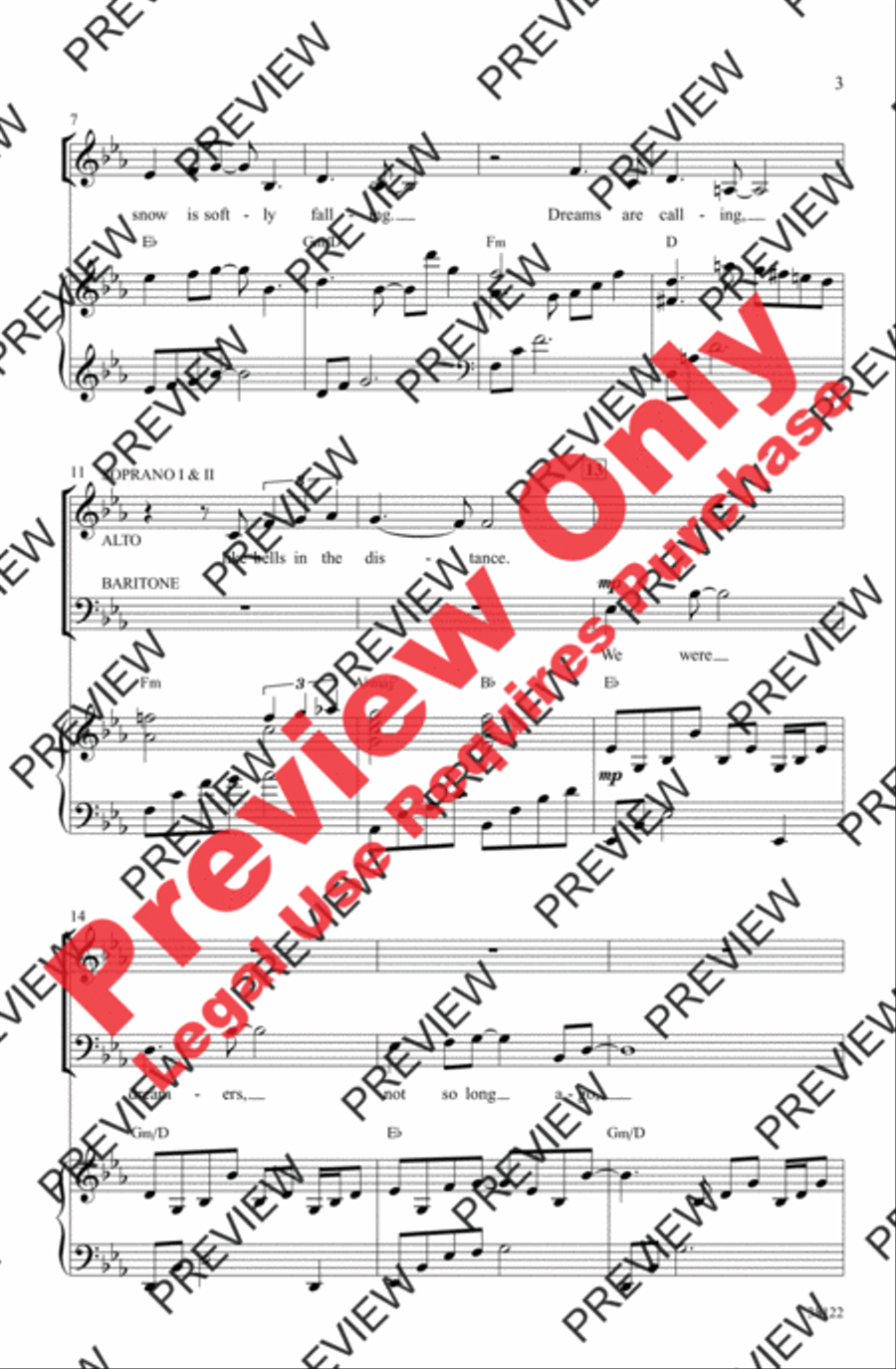 Believe 3-Part scores gallery preview page 3