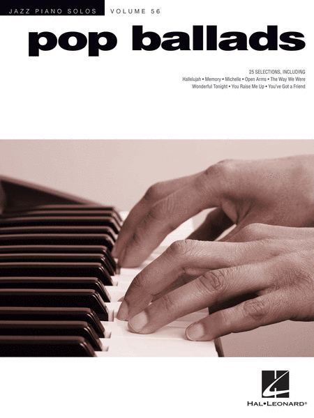 Pop Ballads (Jazz Piano Solos Series Volume 56)