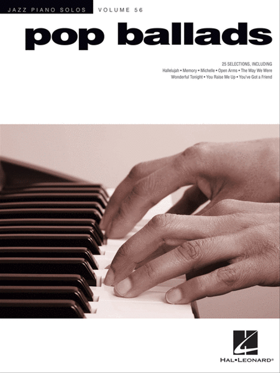 Pop Ballads Pop Ballads Piano Solo scores gallery preview page 1
