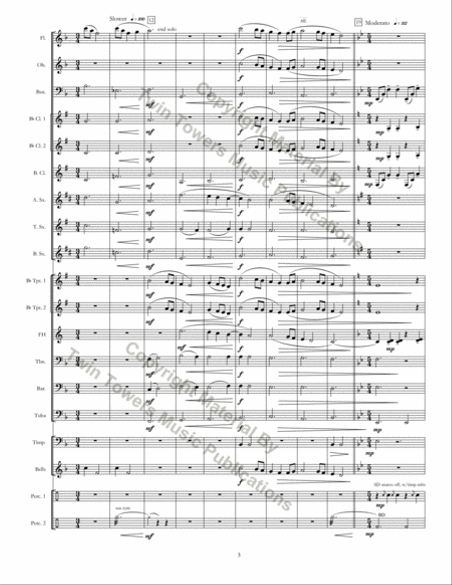 Memento Concert Band scores gallery preview page 4