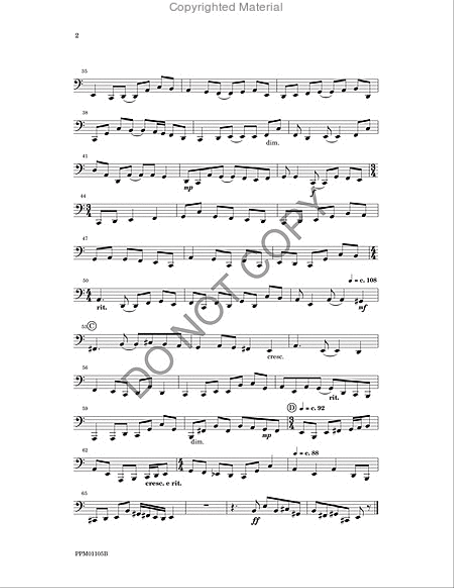 Hosanna-Bass 4-Part scores gallery preview page 3