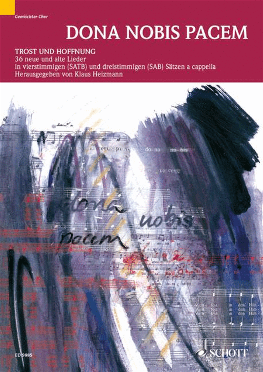 Heizmann Dona Nobis Pacem Mixc 4-Part scores gallery preview page 1