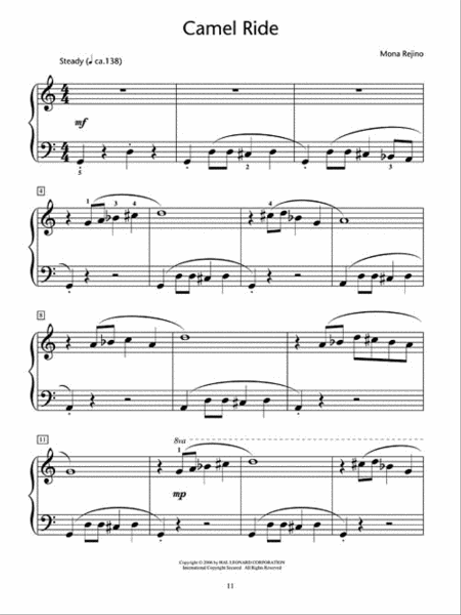 Circus Suite Piano Method scores gallery preview page 6