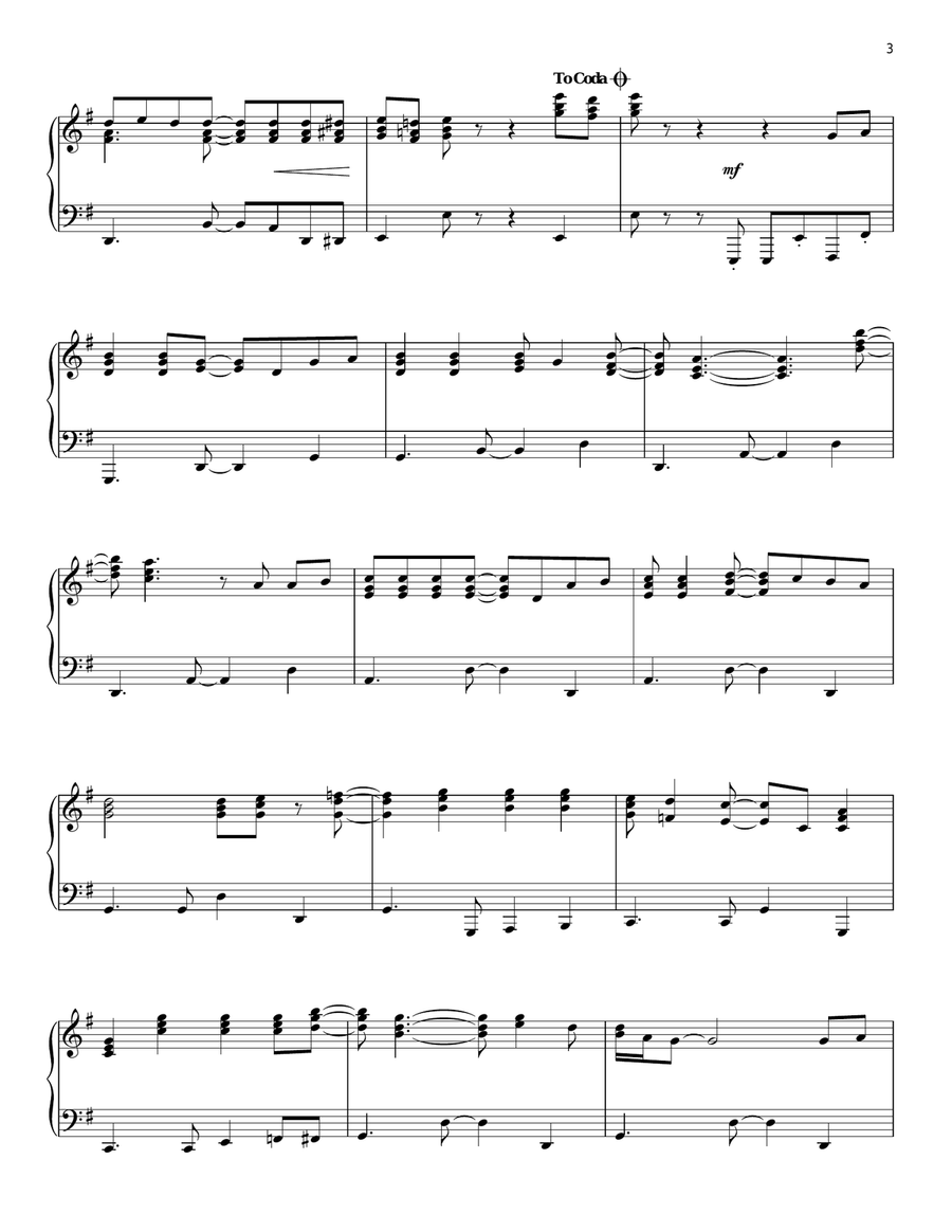 Under The Boardwalk Under The Boardwalk Piano Solo scores gallery preview page 3