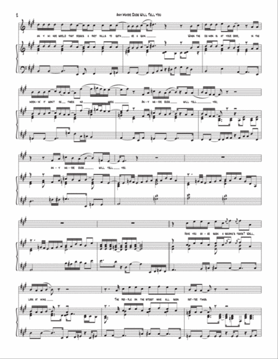 Any Major Dude Will Tell You Voice scores gallery preview page 2