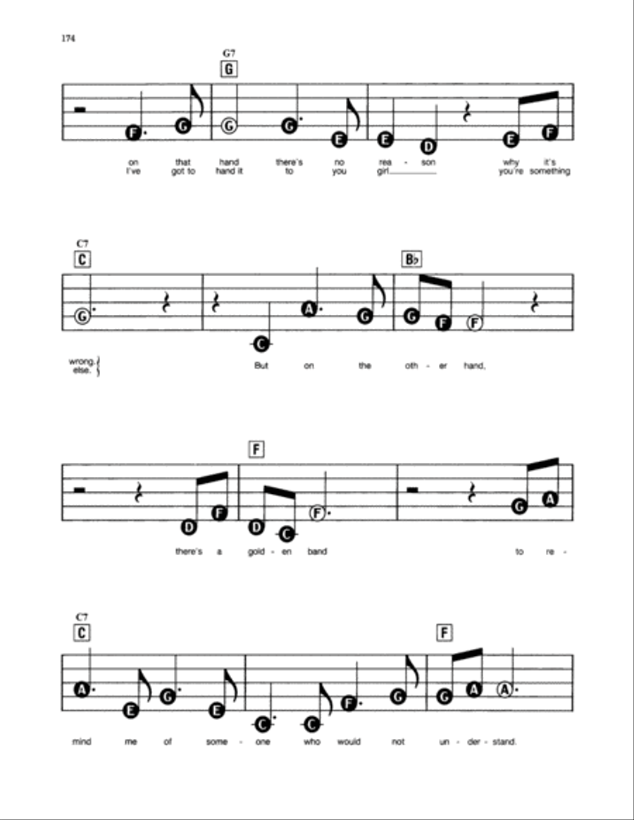 On The Other Hand Electronic Keyboard scores gallery preview page 2