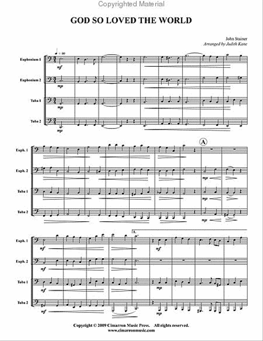 God So Loved The World God So Loved The World EETT scores gallery preview page 2