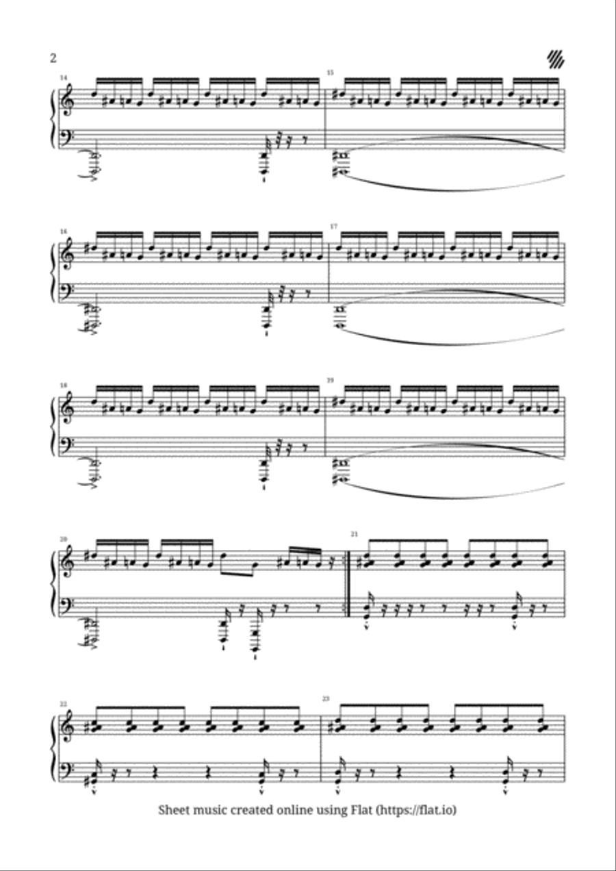The Realm of Hades in D Minor Small Ensemble scores gallery preview page 2