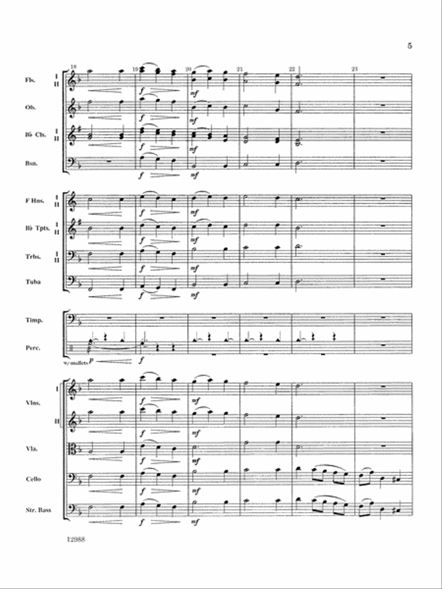A Bach Christmas: Score Full Orchestra scores gallery preview page 5