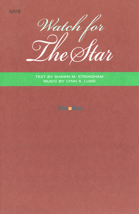 Book cover for Watch for the Star - SATB