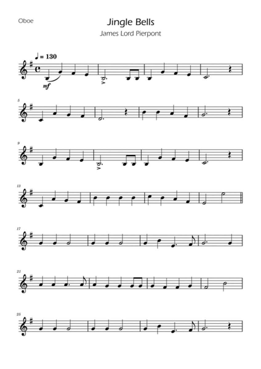 Jingle Bells - Woodwind Quartet image number null