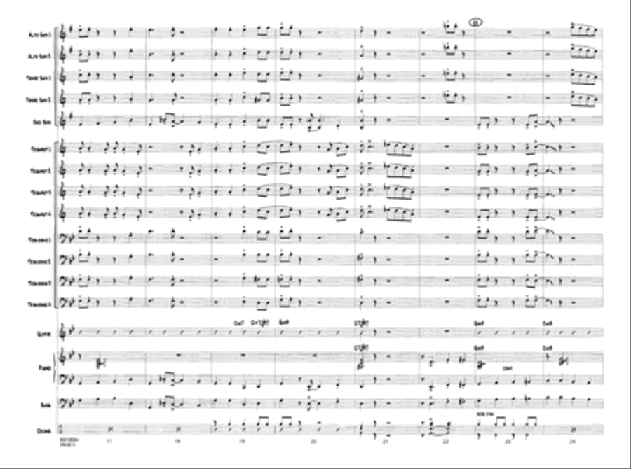 Boiling Point Jazz Ensemble scores gallery preview page 5