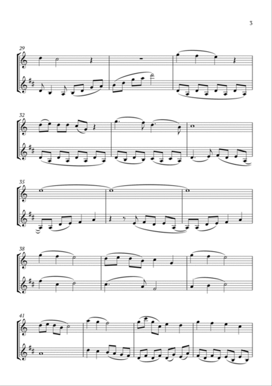 I See The Light I See The Light Woodwind Duet scores gallery preview page 3