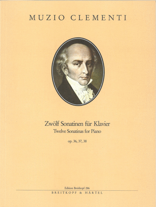 Book cover for Sonatinas Op. 36, 37, 38