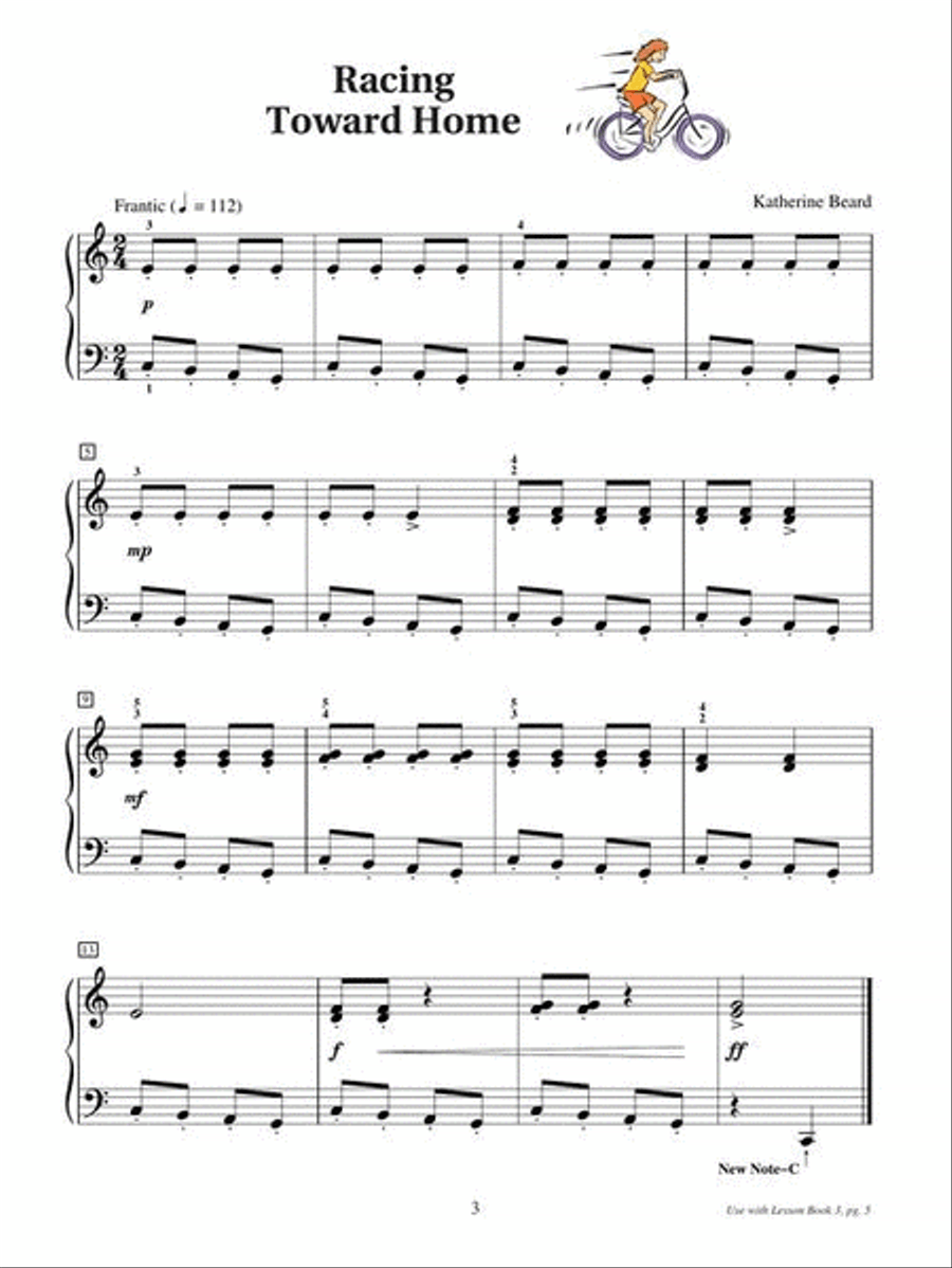 Piano Solos – Book 3 Piano Solos – Book 3 Piano Method scores gallery preview page 5