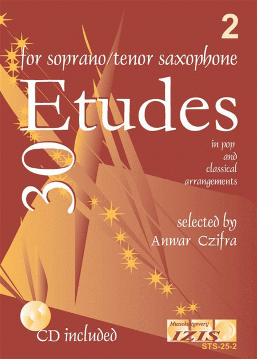 30 Etudes 2 Tenor Saxophone scores gallery preview page 1