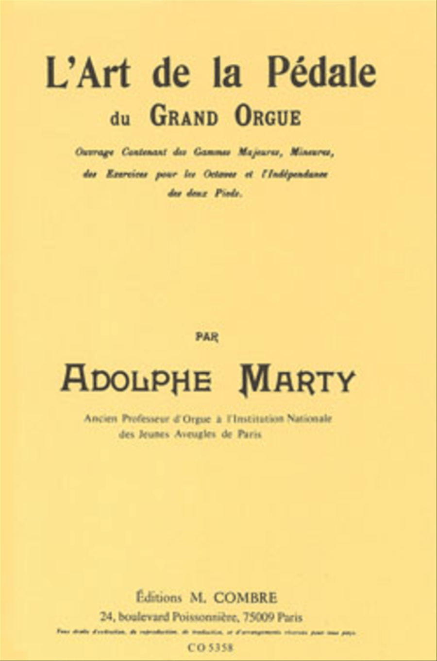 L'art de la pedale du grand orgue Organ scores gallery preview page 1