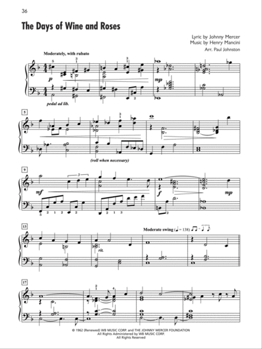 Jazz Performer -- Solo Inspirations Piano Solo scores gallery preview page 4