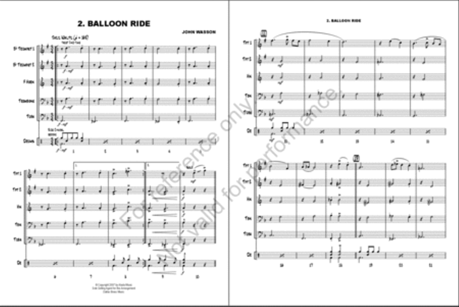 Brass Grooves School and Community scores gallery preview page 3