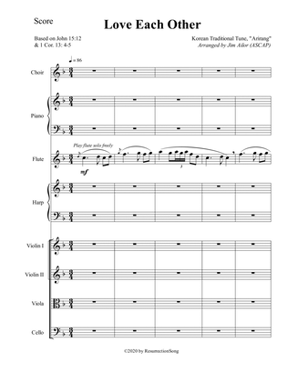 Love Each Other (Conductor Score)