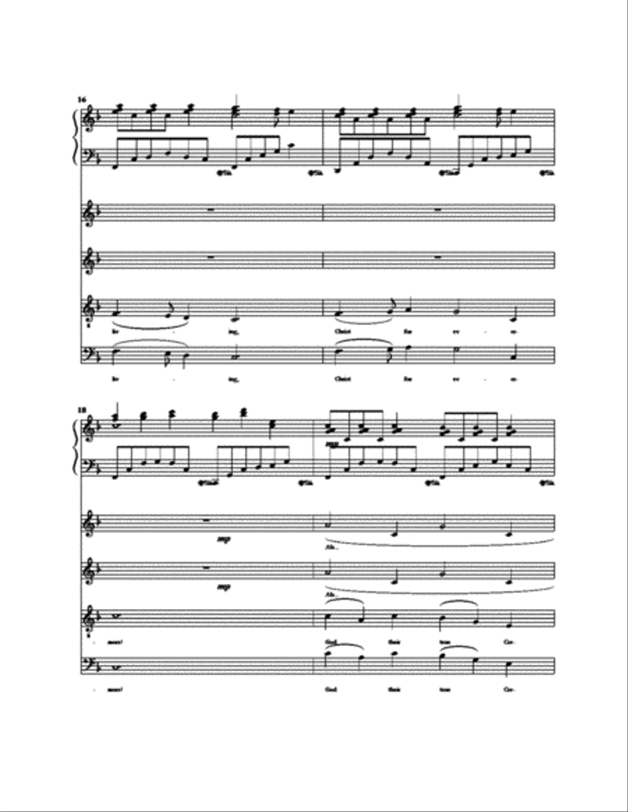 Welcome, Happy Morning Welcome, Happy Morning 4-Part scores gallery preview page 5