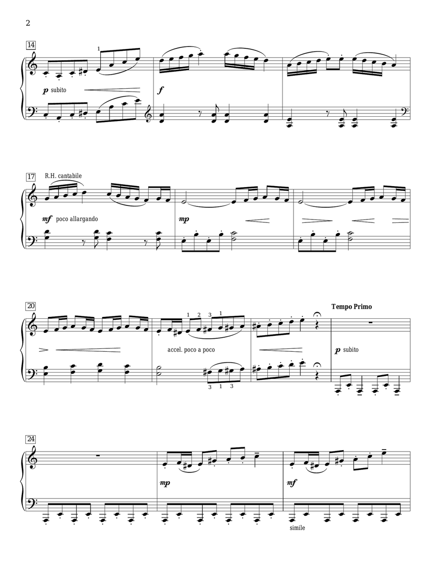 Midnight Caravan Piano Method scores gallery preview page 2