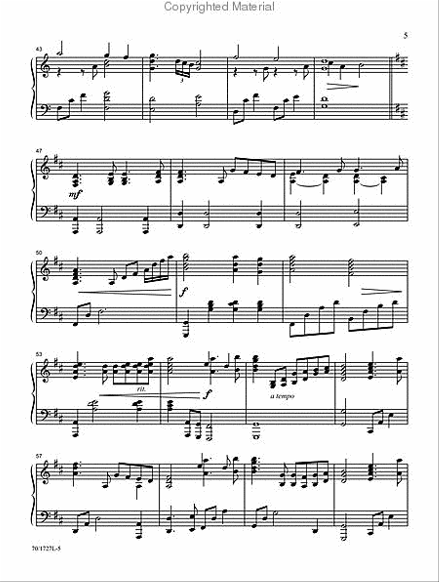 The Hymns of Keith Getty Piano Solo scores gallery preview page 4