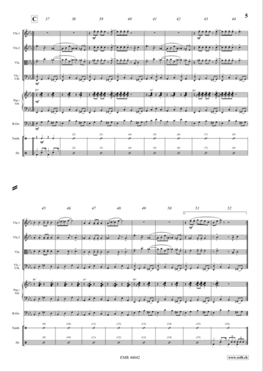 Rockin' All Night Cello scores gallery preview page 4
