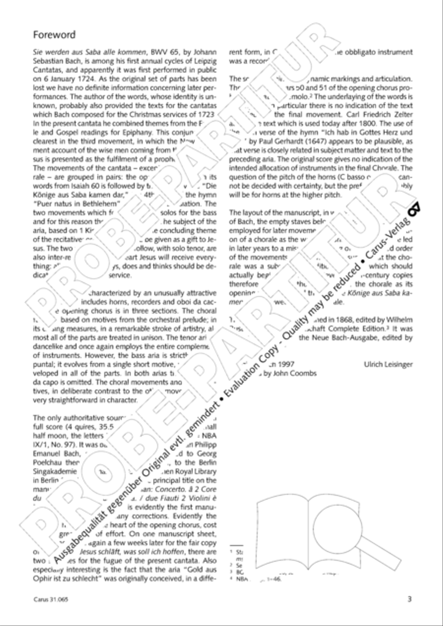 They all shall day come out from Sheba (Sie werden aus Saba alle kommen) TB scores gallery preview page 4
