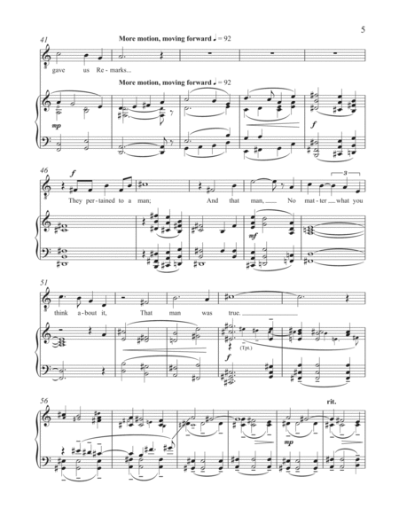 Lincoln (Piano/Vocal Score)