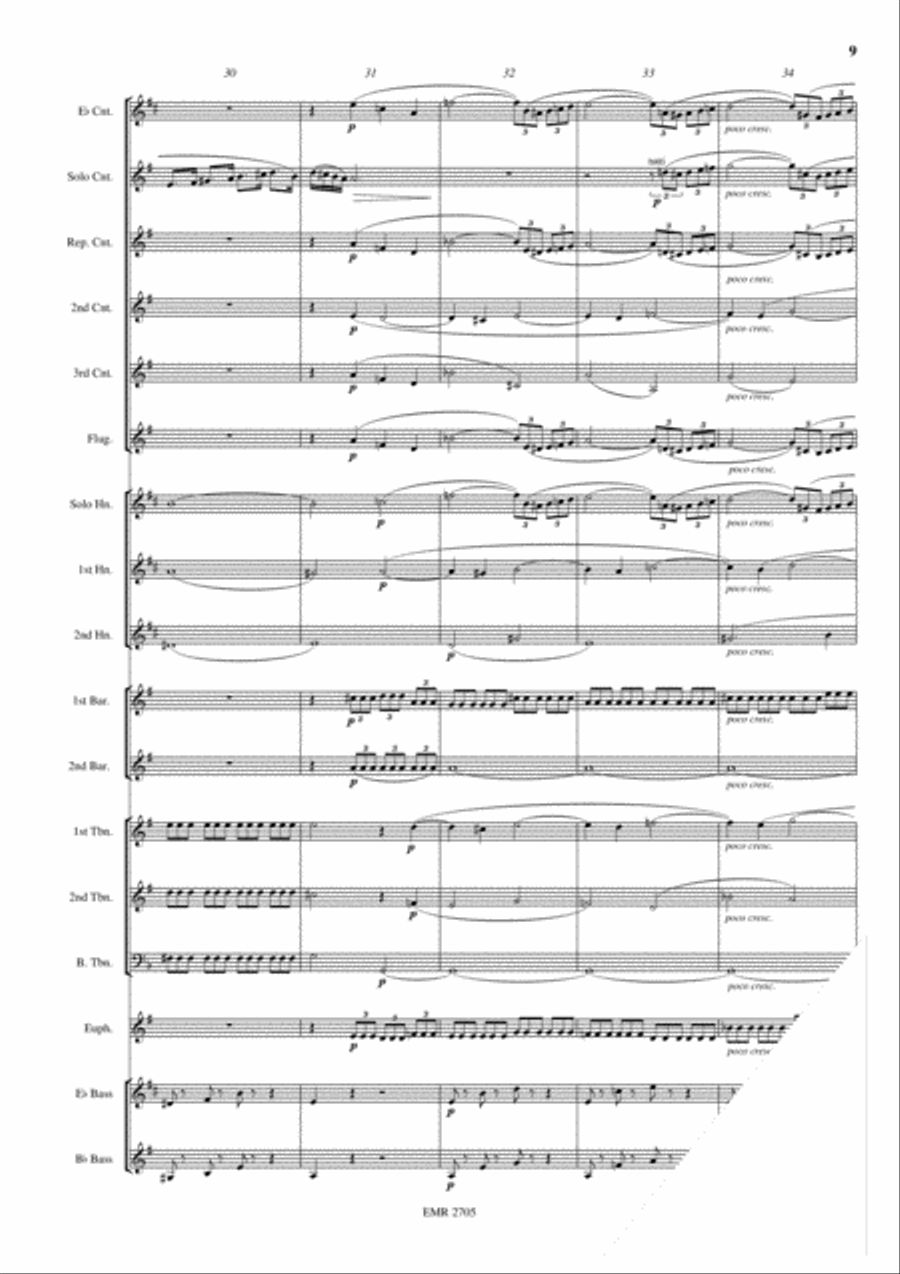 Elvira Madigan Elvira Madigan Brass Band scores gallery preview page 10