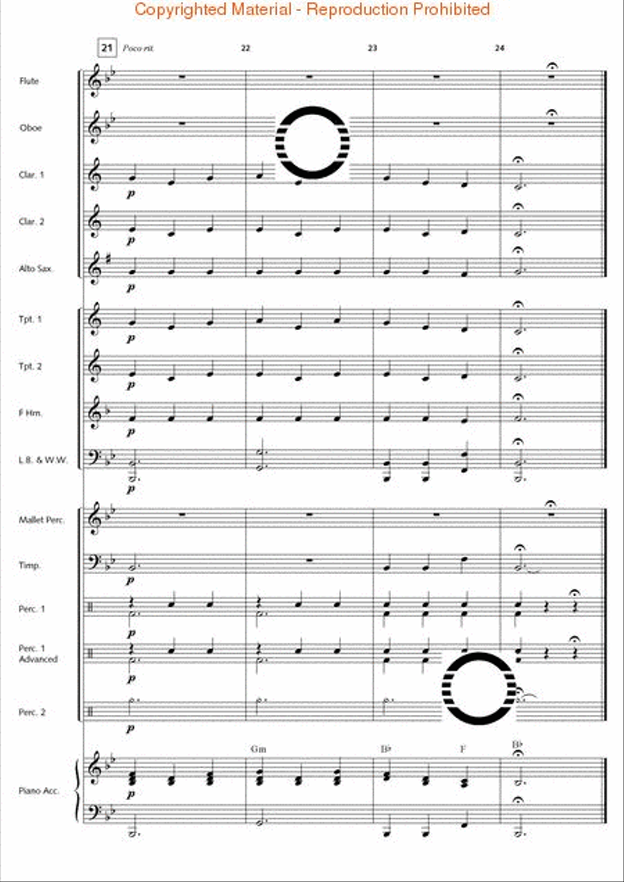 1st Classic Suite 1st Classic Suite Concert Band scores gallery preview page 11