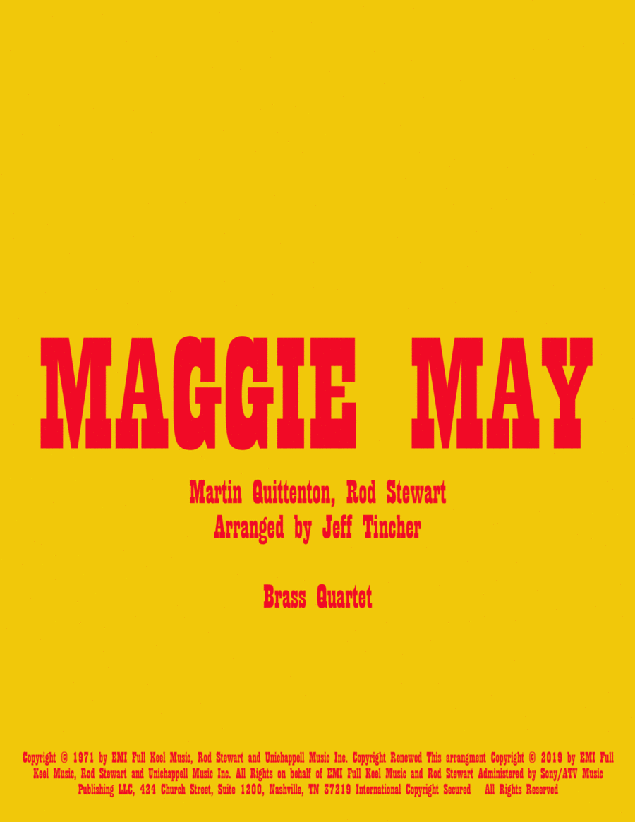 Maggie May Brass Ensemble scores gallery preview page 1