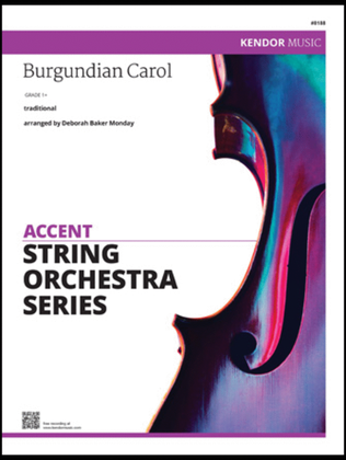 Book cover for Burgundian Carol (Sing We Now Of Christmas) (Full Score)
