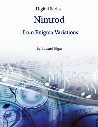 Book cover for Nimrod from Enigma Variations for Flute or Oboe or Violin & Flute or Oboe or Violin Duet - Music for