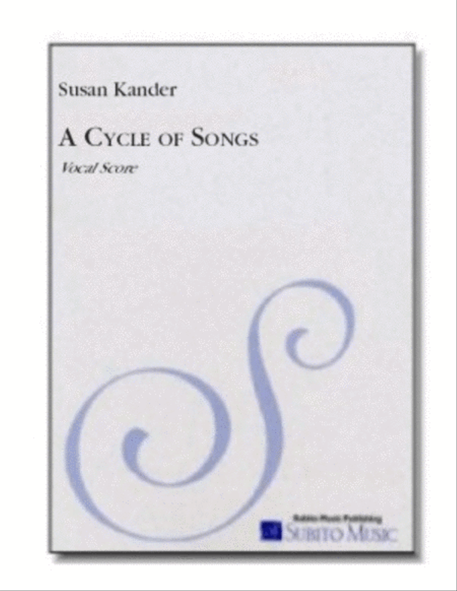 A Cycle of Songs Choir scores gallery preview page 1