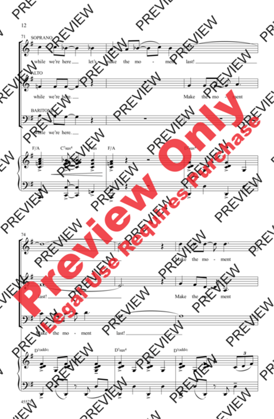 I Got You 3-Part scores gallery preview page 12