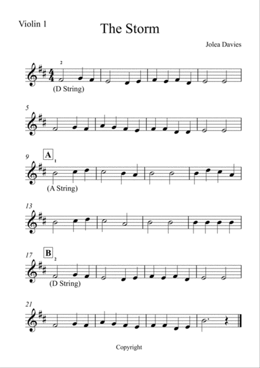 The Storm The Storm String Trio scores gallery preview page 3