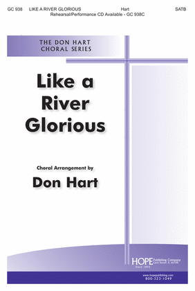 Book cover for Like a River Glorious