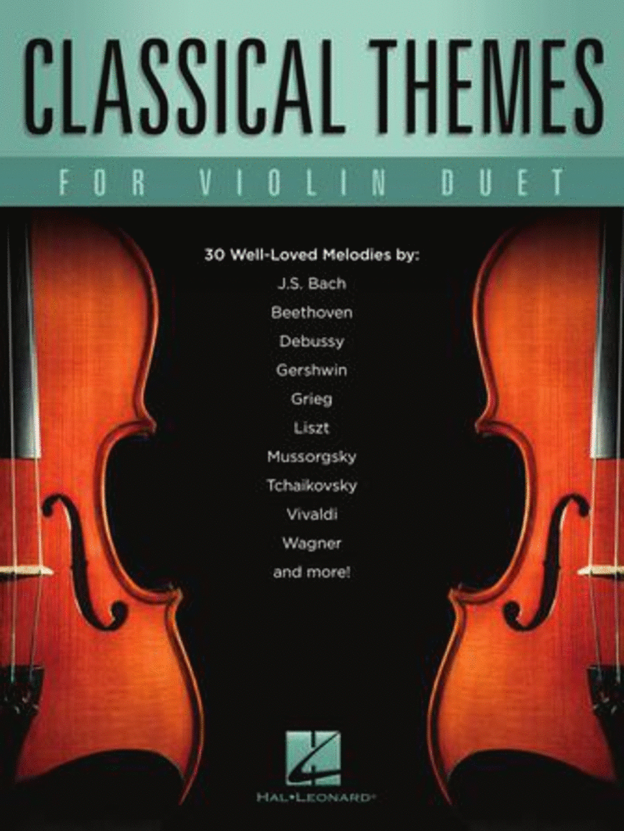 Classical Themes for Violin Duet String Duet scores gallery preview page 1